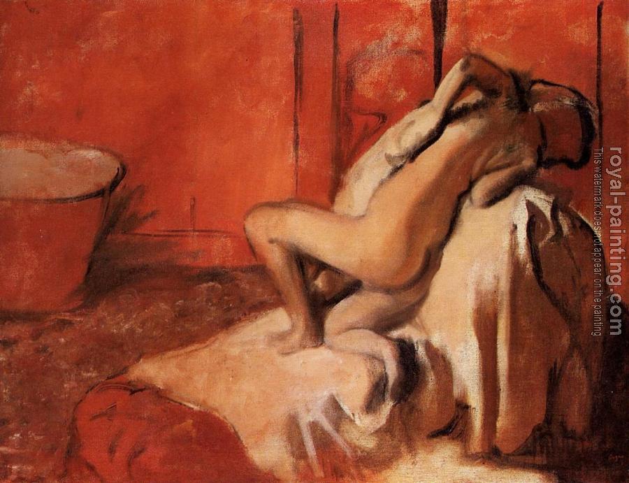 Edgar Degas : After the Bath XIV